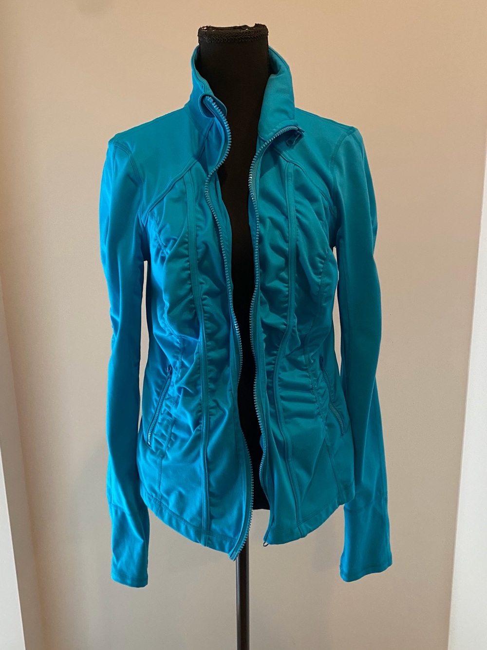Zella Women’s Turquoise Active Zip-Up Jacket - Lightweight Fit